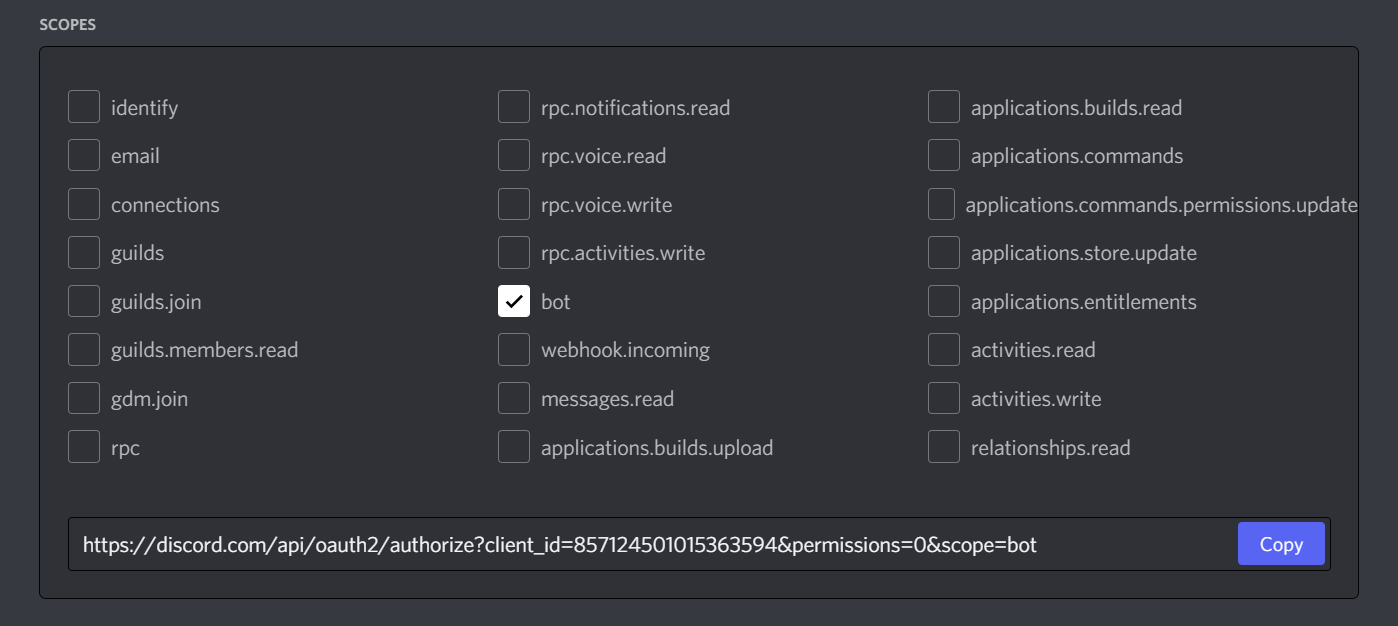 OAuth2 Scope